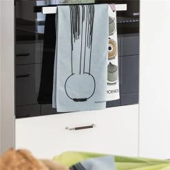 Picknick Elements Kitchen Towel, Ochre -Bergs Potter Store almedahls picknick elements kitchen towel 1