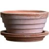 Bergs Potter Planet Topf Mit Unterteller Rosa Ø12 Cm -Bergs Potter Store bergs potter planet raw rosa 12 cm set 1