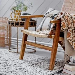 Bloomingville Maisy Teppich 90x150 Cm Grau -Bergs Potter Store bloomingville maisy rug grey polyester 2