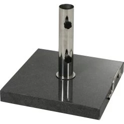 Brafab Mito Sonnenschirm-Ständer 40Kg, Dunkler Granit