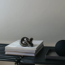 Knot Table Dekoration Dark Silver, Small -Bergs Potter Store cooee design knot tischdekoration 5