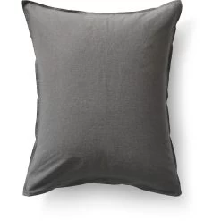 Calm Kissenbezug Leinen 50x60 Cm, Dunkelgrau Melange