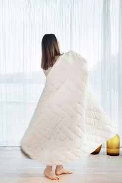 Pearl 13 Kg Gewichtsdecke 150x210 Cm, Weiß -Bergs Potter Store cura of sweden pearl gewichtsdecke 150x210 cm wei 25