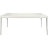 Line Esstisch 200x100x76,  Weiß