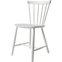 J46 Stuhl, Weiß -Bergs Potter Store fdb mbler j46 chair white ral 9010 gloss 10 2