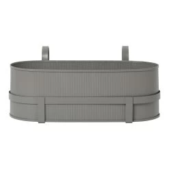 Ferm LIVING Bau Balcony Box, Warm Grey