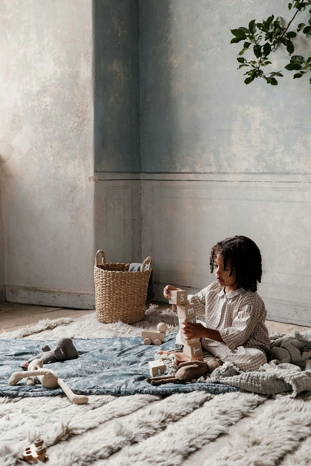 Fauna Forest Gefüllte Decke, 90x120 Cm 6 Fauna Forest Gefüllte Decke, 90x120 Cm – Bild 4