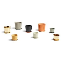 Hay Botanical Topf Mit Teller Hellgrau , 18 Cm -Bergs Potter Store hay pflanzentopfopf mit teller hellgrau 3