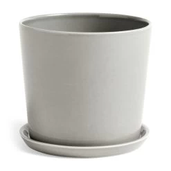 Hay Botanical Topf Mit Teller Hellgrau , 18 Cm