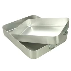 Heirol Ofenform Eloxiert Aluminium 38x32.5 Cm