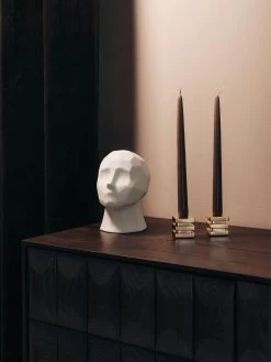 Cara Kerzenständer, Messing -Bergs Potter Store hilke collection cara kerzenstander 4