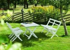 Torpet Tischgarnitur 4 Sitzplätze, Weiß -Bergs Potter Store hillerstorp torpet tischgarnitur 4 sitzplatze 4