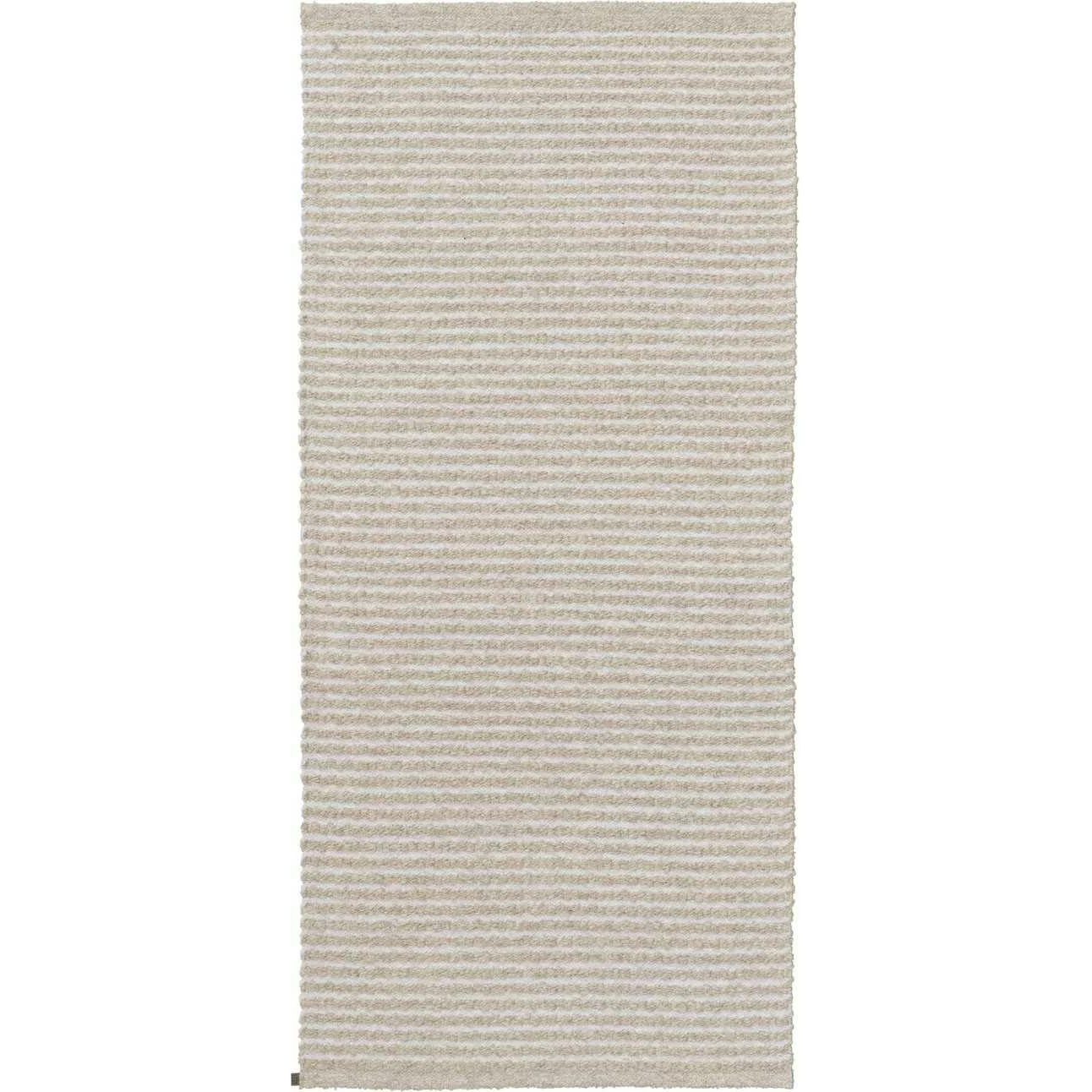 Cotton Vera Teppich 70x200 Cm, Sand 3 Cotton Vera Teppich 70x200 Cm, Sand