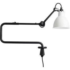 La Lampe Gras N°303 Wandleuchte, Schwarz / Weiß