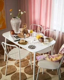 Maze Same Esstisch 70x115 Cm, Weiß 7 Maze Same Esstisch 70x115 Cm, Weiß -Bergs Potter Store maze same dining table white 2