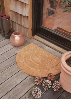 OYOY Rainbow Türmatte 55x75 Cm, Natur -Bergs Potter Store oyoy rainbow turmatte 55x75 cm natur 1