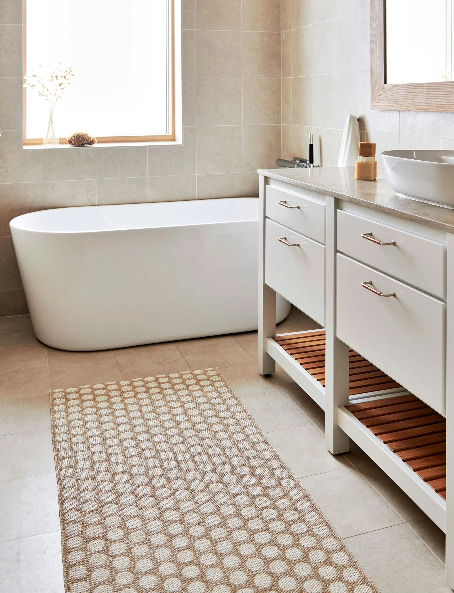 Noa Teppich Beige / Vanilla, 50x70 Cm 5 Noa Teppich Beige / Vanilla, 50x70 Cm – Bild 3