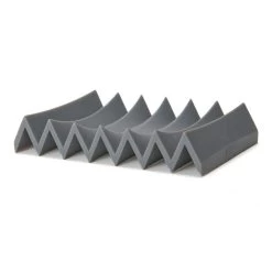 Zig Zag Seifenspender, Grau