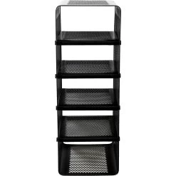 Shoe Rack 25x35x77 Cm, Black