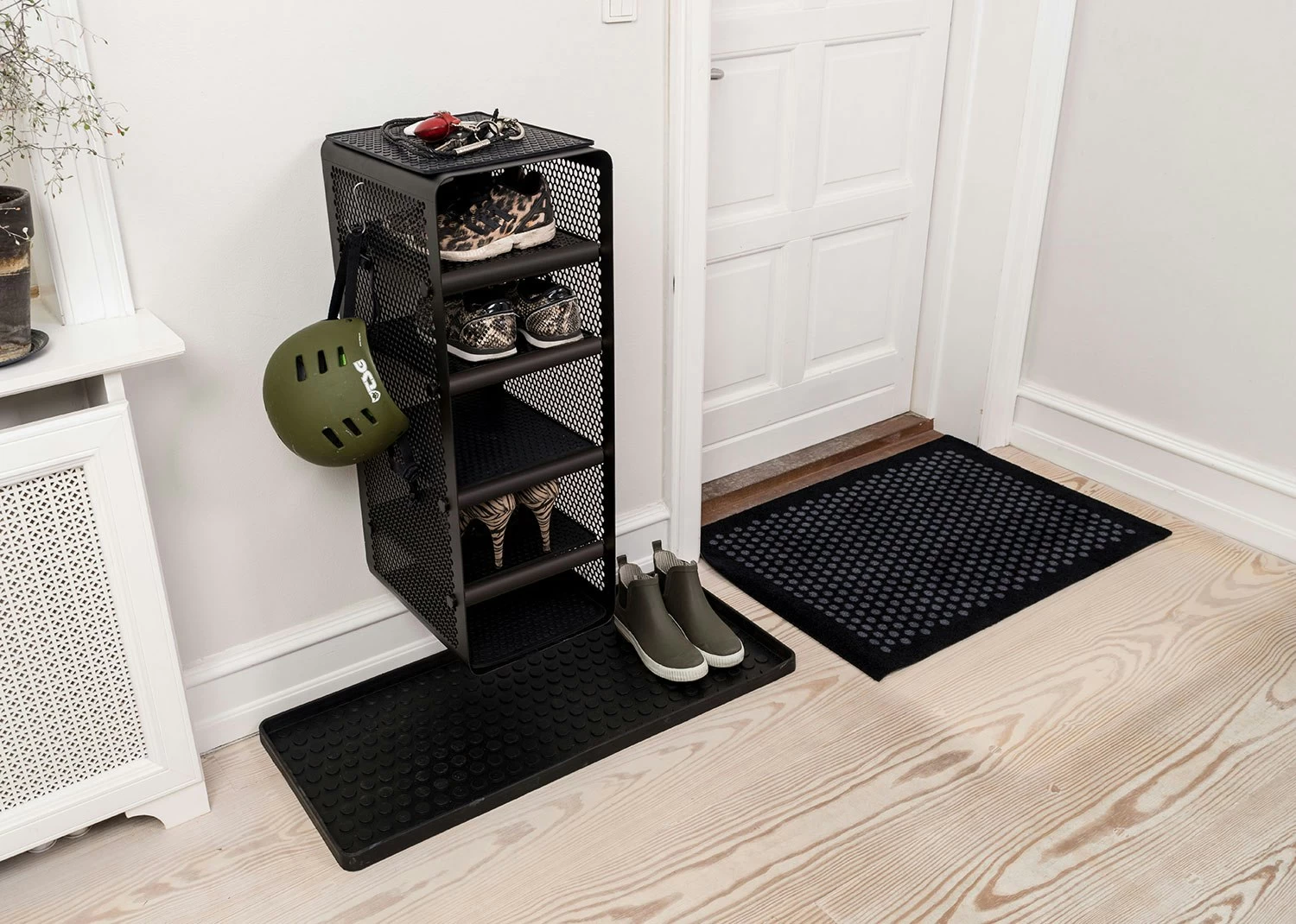 Shoe Rack 25x35x77 Cm, Black 5 Shoe Rack 25x35x77 Cm, Black – Bild 3