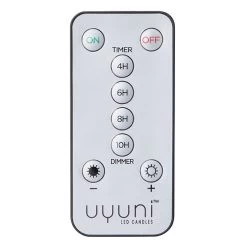 Fernbedienung Uyuni Led-Kerze