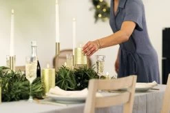 LED Stabkerze Nordic White 2,3x25,5 Cm, 2-er Set -Bergs Potter Store uyuni led stabkerze nordisch wei 23x25 cm 2 er set 2